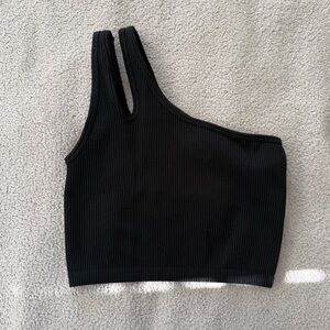 Aerie Seamless One Shoulder Longline Sports Bra